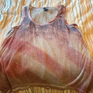 Gradient Sleeveless Top